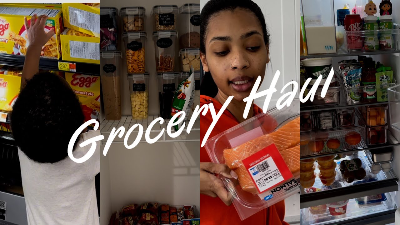 family of 4 $300 grocery haul | Walmart | Aldi | Publix