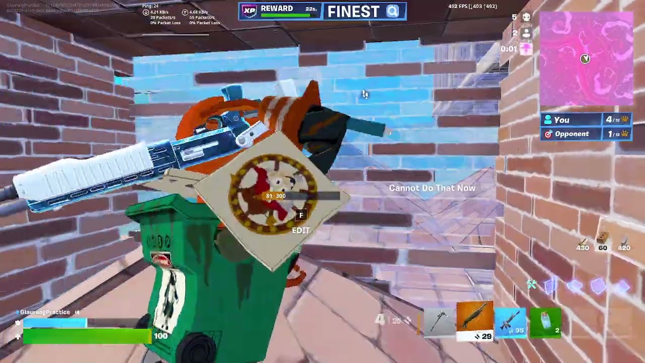 Session 2:  Fortnite (1v1 Realistic Matchmaking)