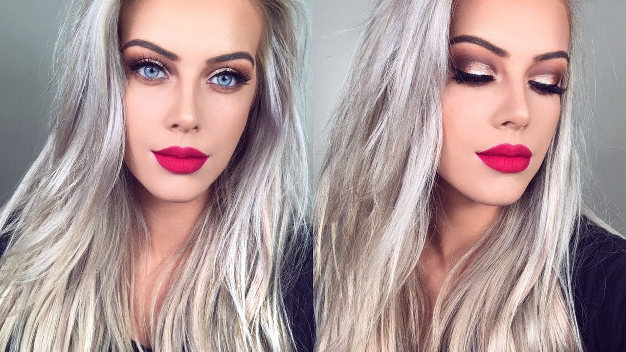 Extra Af Christmas Makeup Tutorial | Chloe Boucher