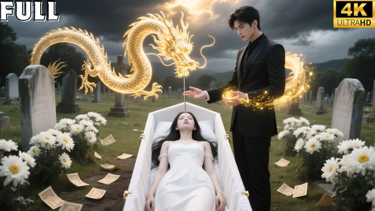 La bella directora iba a ser enterrada💔 Un monje la revivió⚡ Volvió con fortuna y lo sigue🔥