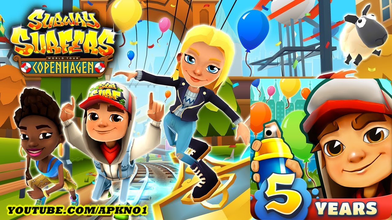 Subway Surfers World Tour 2017 - Copenhagen - 5th Birthday New Update