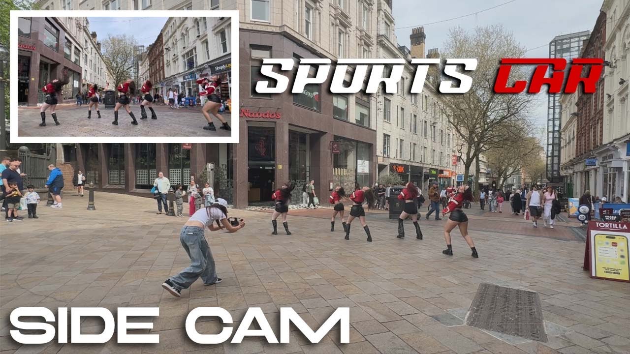 [DANCE IN PUBLIC | SIDE CAM] TATE MCRAE - Sports Car (Saferic Mix) | Minizize Choreography