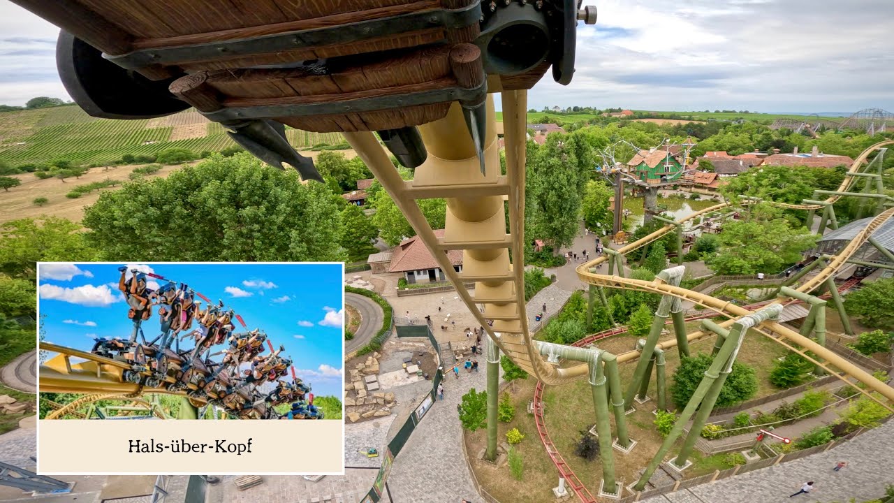 Hals-über-Kopf on-ride POV (乗車映像) / Erlebnispark Tripsdrill (ドイツ)