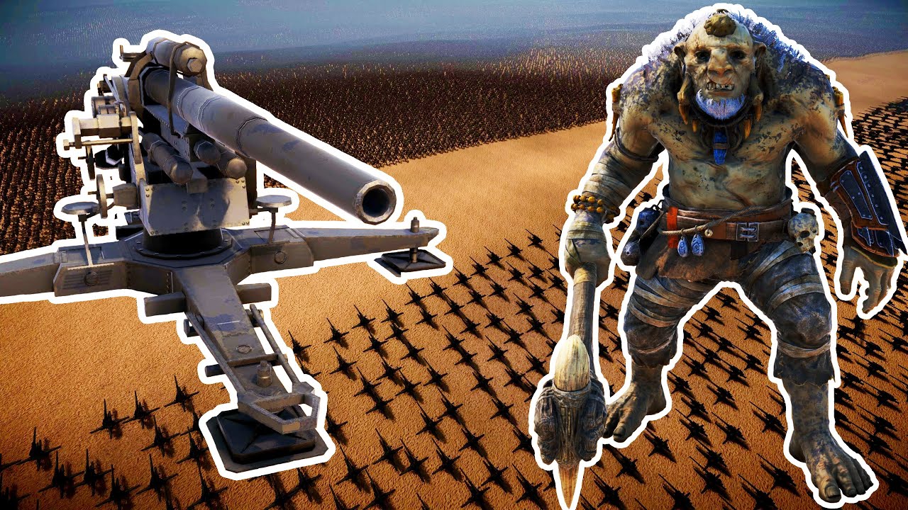 100,000 STATIONARY ARTILLERY vs 2 MILLION TROLLS | UEBS 2