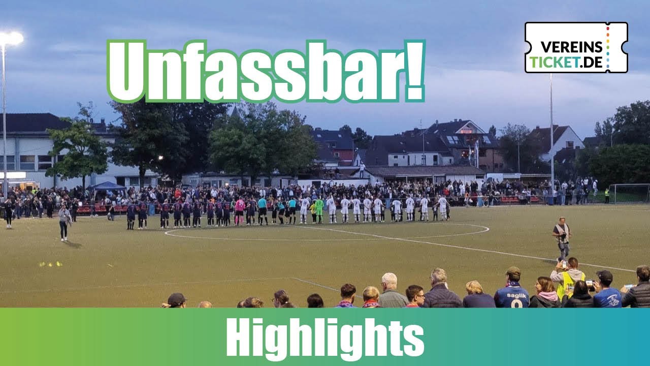 Unfassbar! Schwarz-Weiss Alstaden - Wuppertaler SV