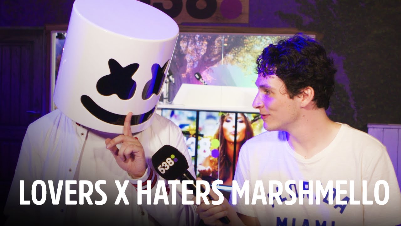 Is Marshmello een lover van Martin Garrix en Paris Hilton? | LOVERS x HATERS | Tomorrowland 2017