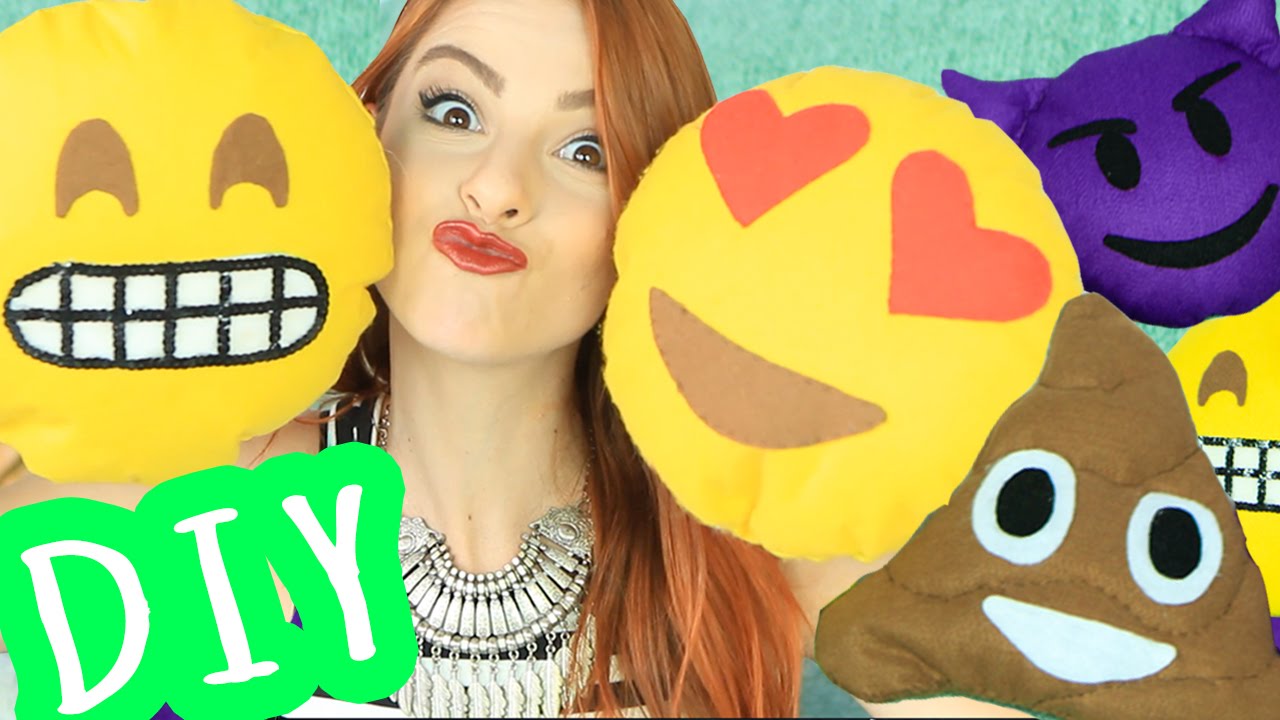 DIY :: Almofadas de Emoji  ♥  SÚPER FÁCIL!