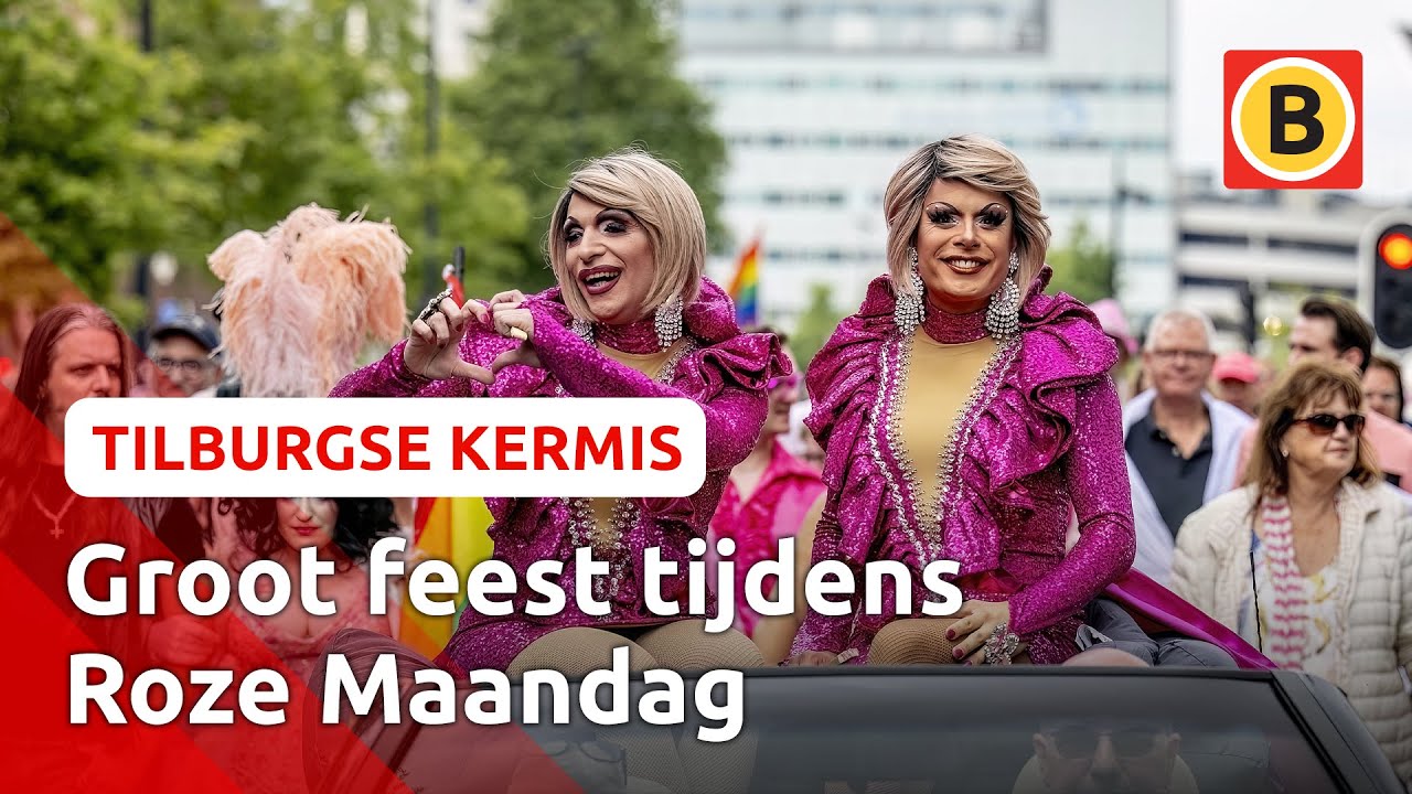 KIJK TERUG: Het is Roze Maandag op de Tilburgse Kermis! | Omroep Brabant
