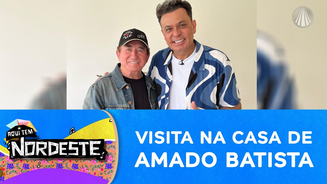 Frank Aguiar nos leva para conhecer a casa de Amado Batista