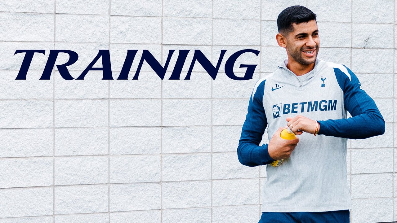 Spurs players return after international break | Behind the scenes at training!