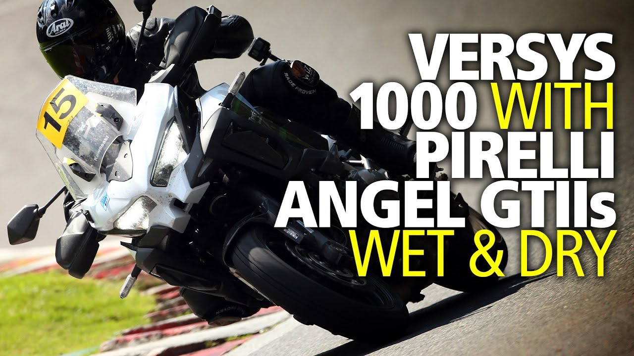 Kawasaki Versys 1000 (2019) - Track Review with Pirelli Angel GTIIs