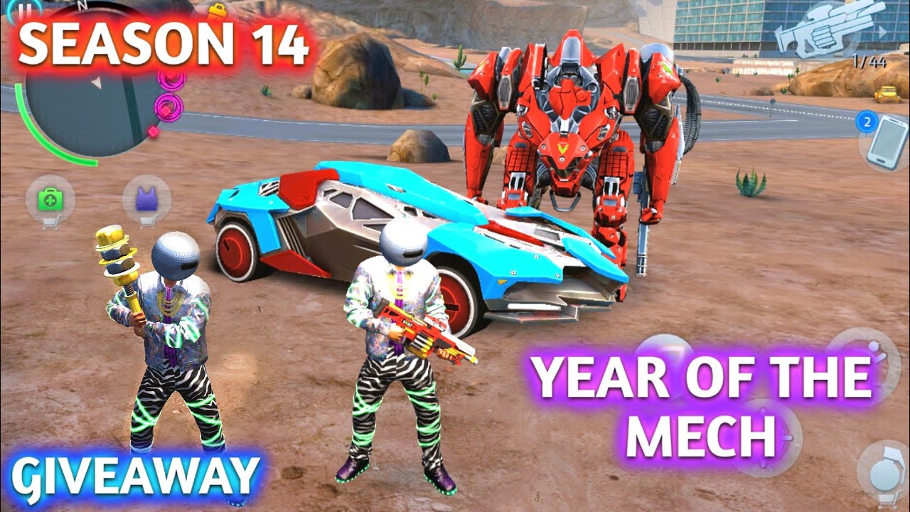 Battle Pass Season 14 Year Of The Mech Item Review | Gangstar Vegas