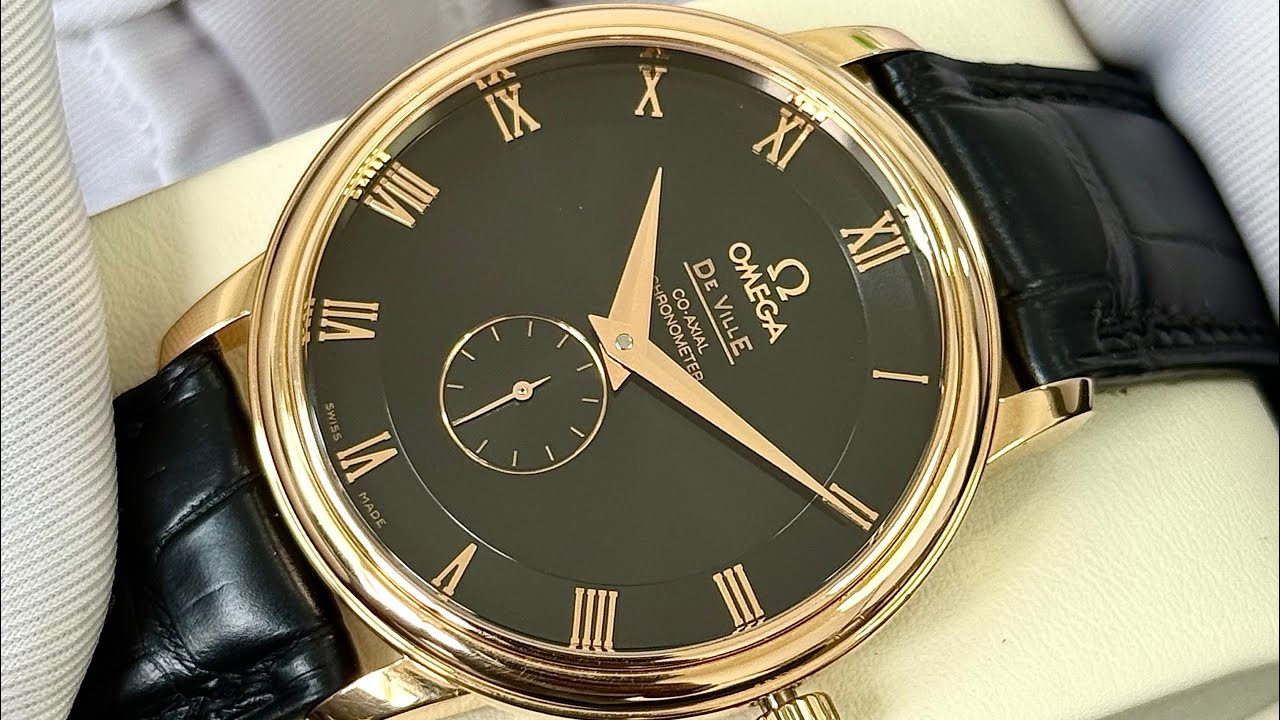 [Hiếm, Đẹp] Đồng hồ OMG De Ville Prestige Co Axial 2202 4614.50.01