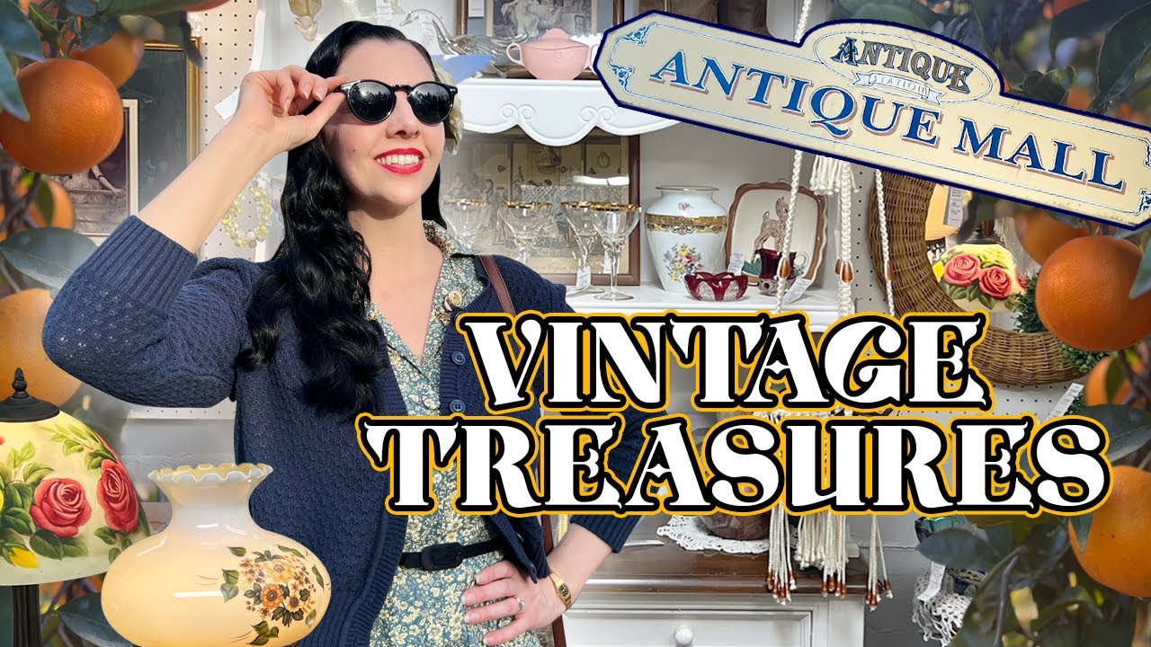 Finding AMAZING Hidden Vintage Treasures in Old Antique Shops✨SoCal’s Best Secret Spots