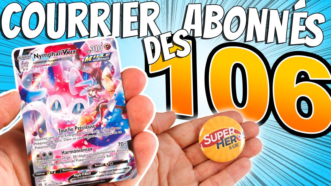 Le Courrier des Abonnés Episode 106: La Dernière avant la Rentrée Une Carte VMAX de folie
