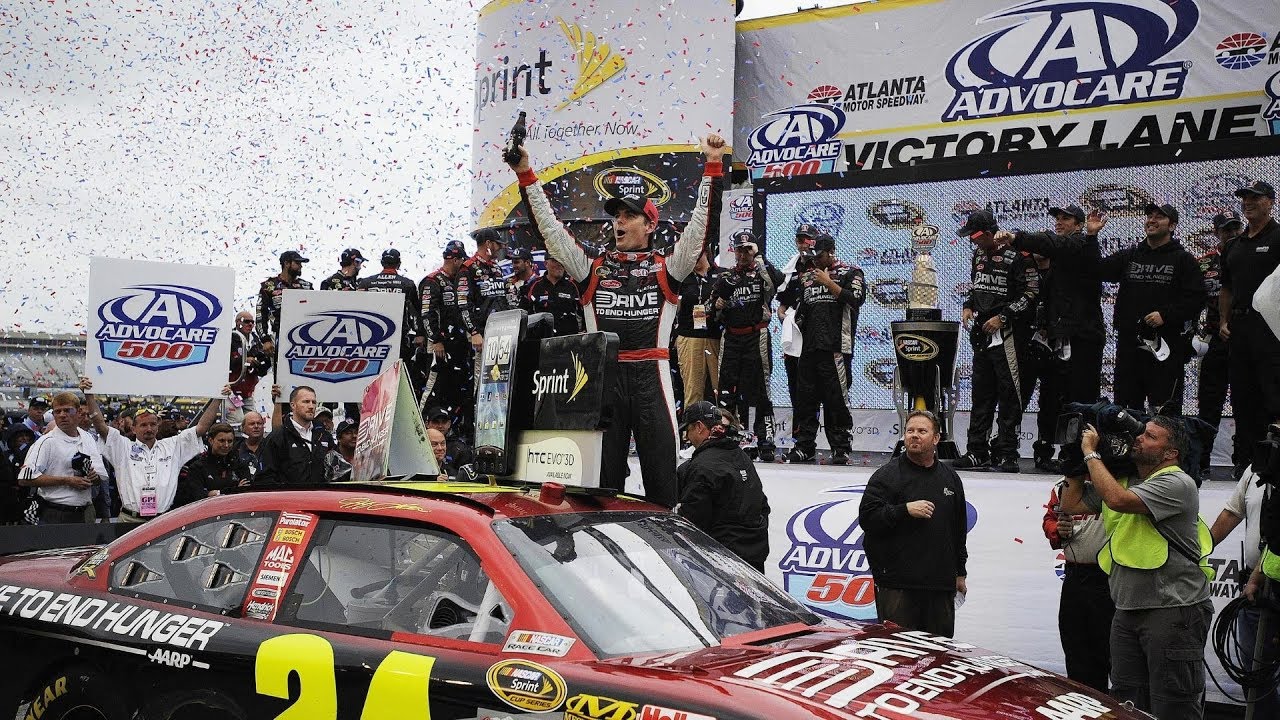 Jeff Gordon Career Win #85 2011 Advocare 500