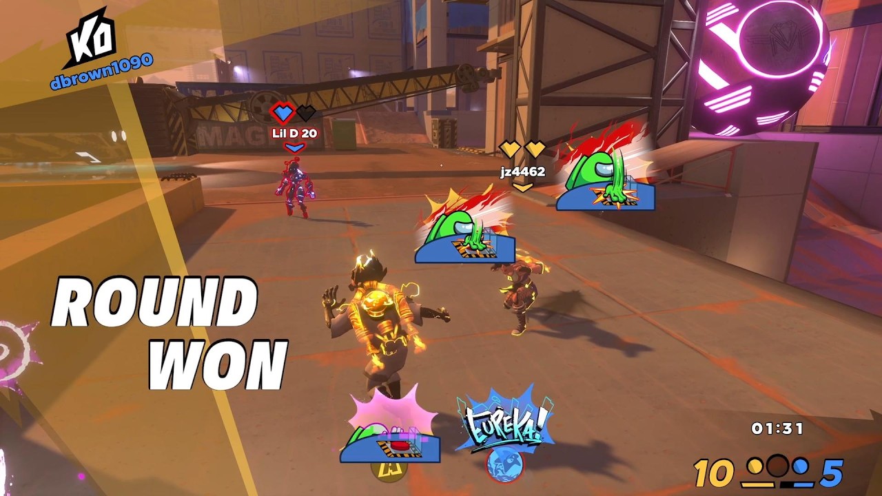Knockout City - Concussion Yard Game 2 (Full Game)