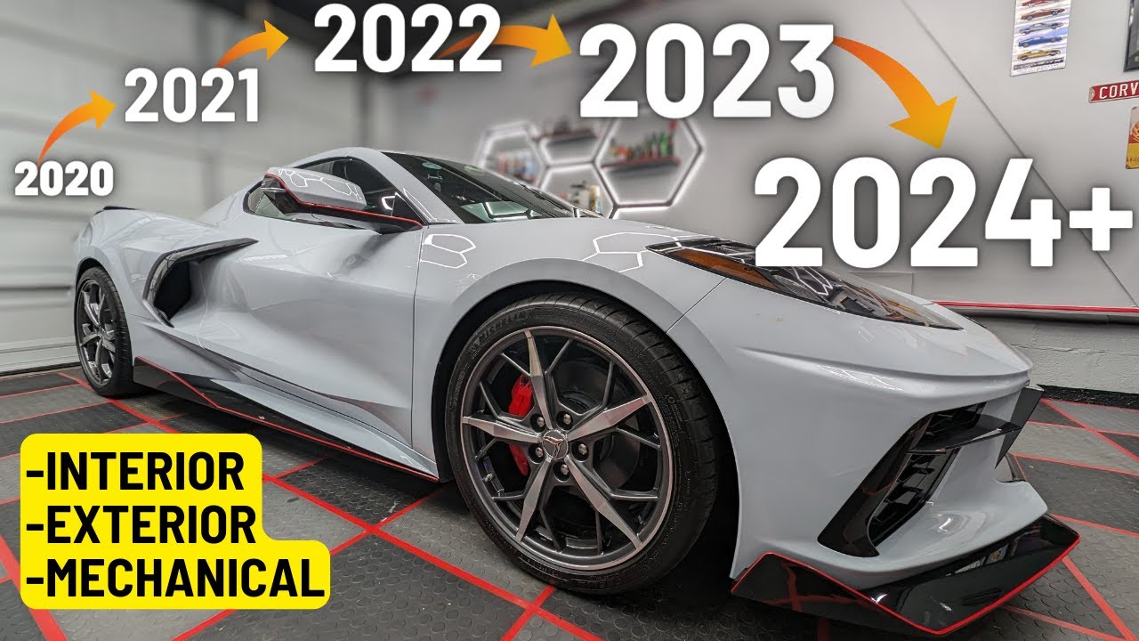 2020-2024+ C8 CORVETTE YEARLY CHANGES | INTERIOR | EXTERIOR | MECHANICAL | OPTIONS | SAFETY UPGRADES
