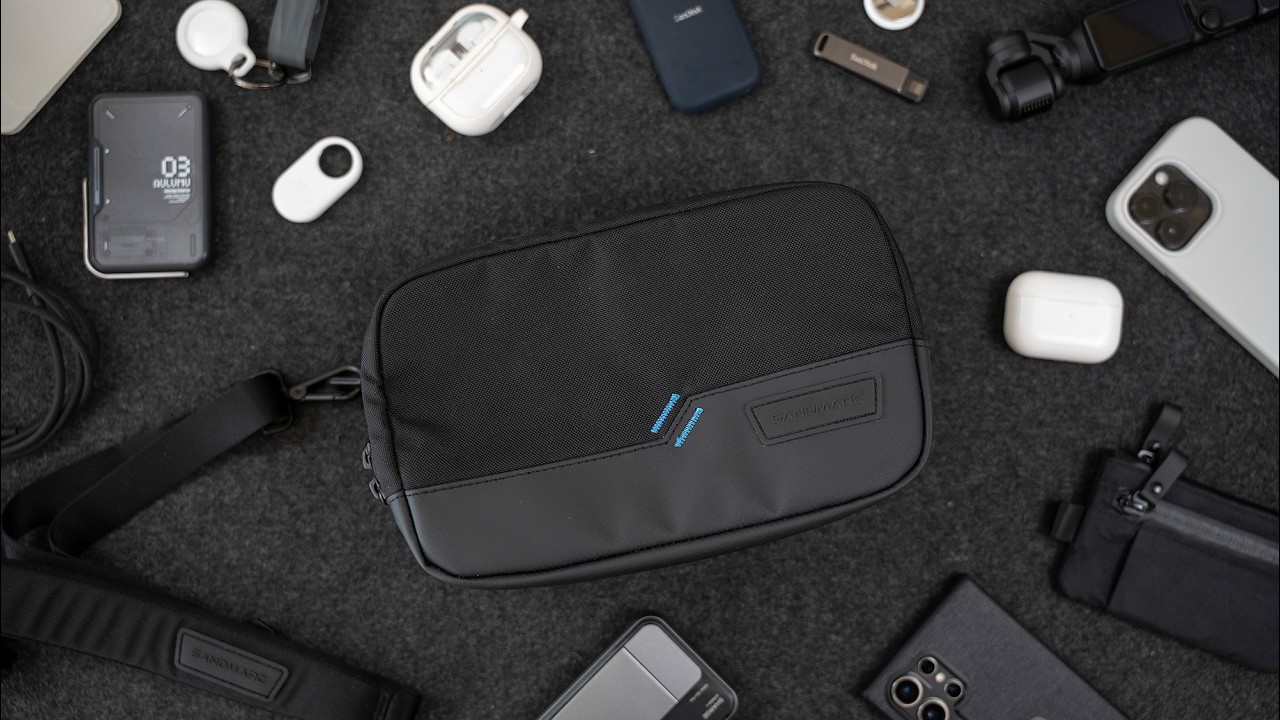 Sandmarc Hybrid sling bag e EDC accessories