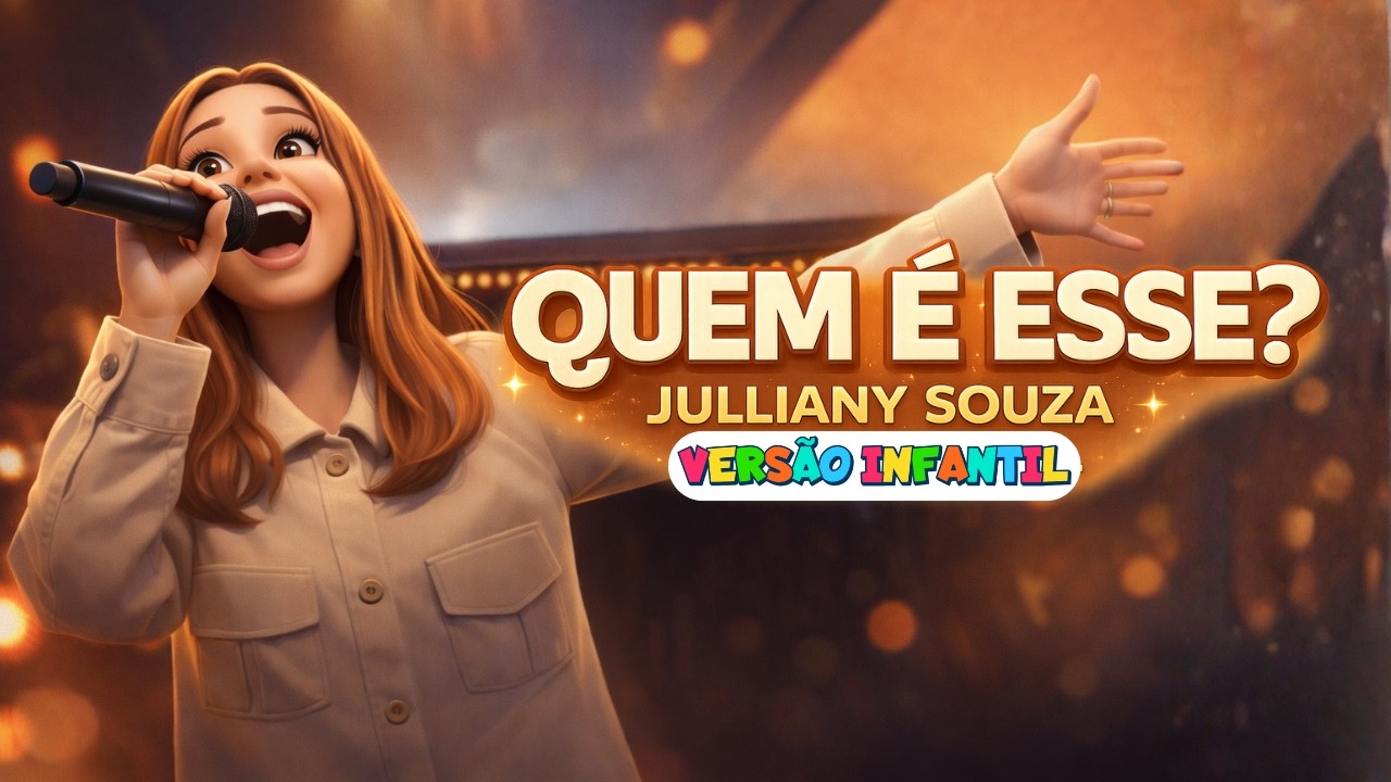 QUEM É ESSE? - JULLIANY SOUZA | VERSÃO INFANTIL [COVER]