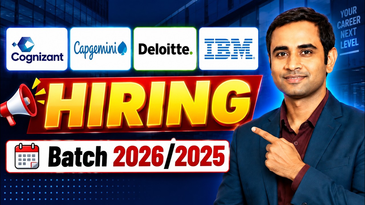 Набор в Cognizant, Capgemini, Deloitte, IBM | Выпуск 2026/2025/2024