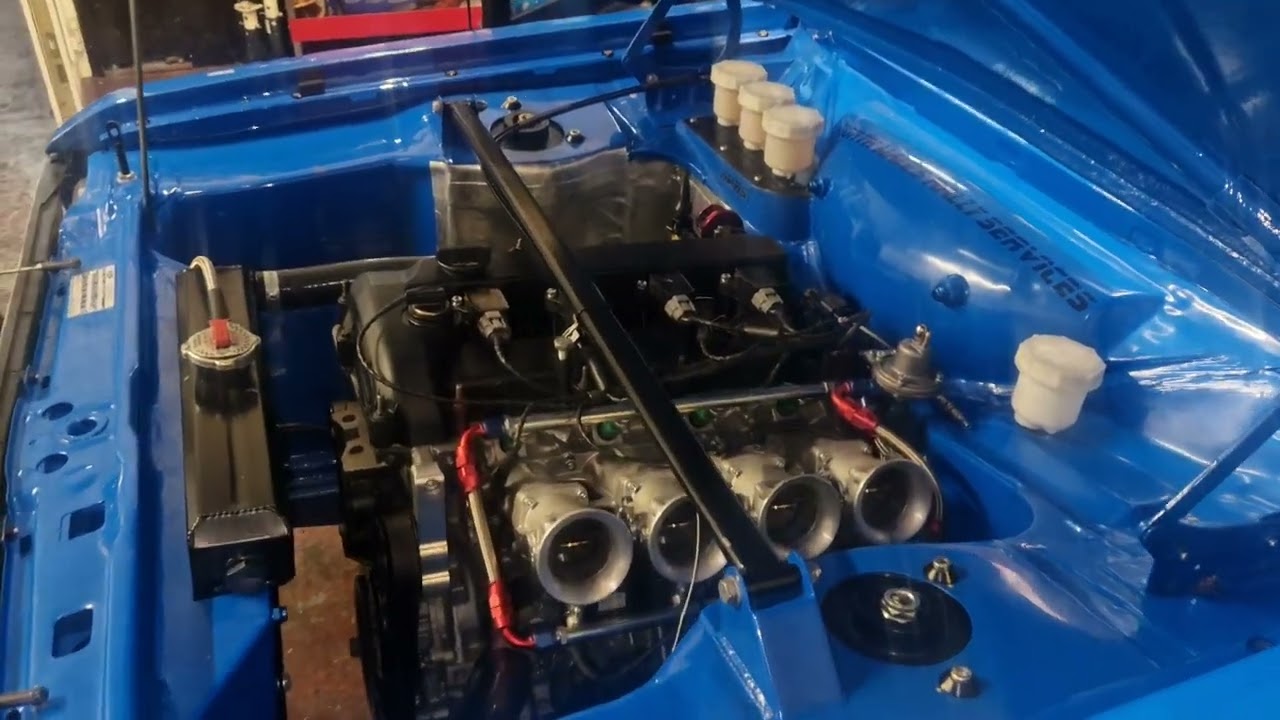 AP 2.3 Mazda Duratec on throttle bodies on final power run on DTA S60