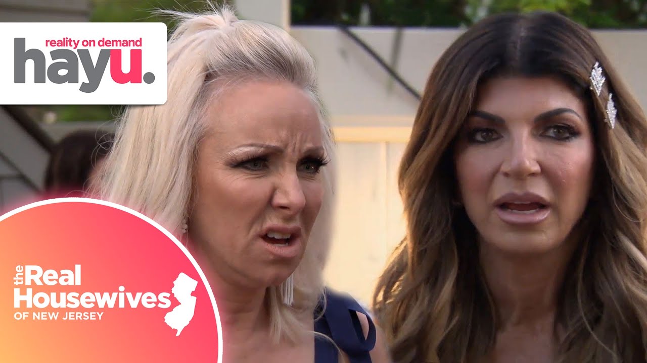 Margaret Finds Out Teresa Told Danielle To Pull Her Hair | Season 10 | Real Housewives of New Jersey
