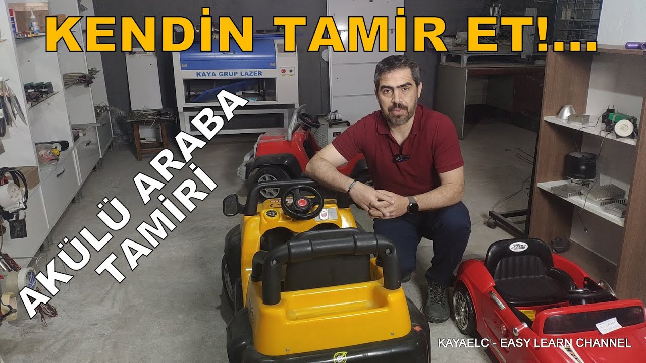 💰💰Çocuğunun Akülü Arabasını Kendin Tamir Et Bir Dünya Paran Cebinde Kalsın...💰💰