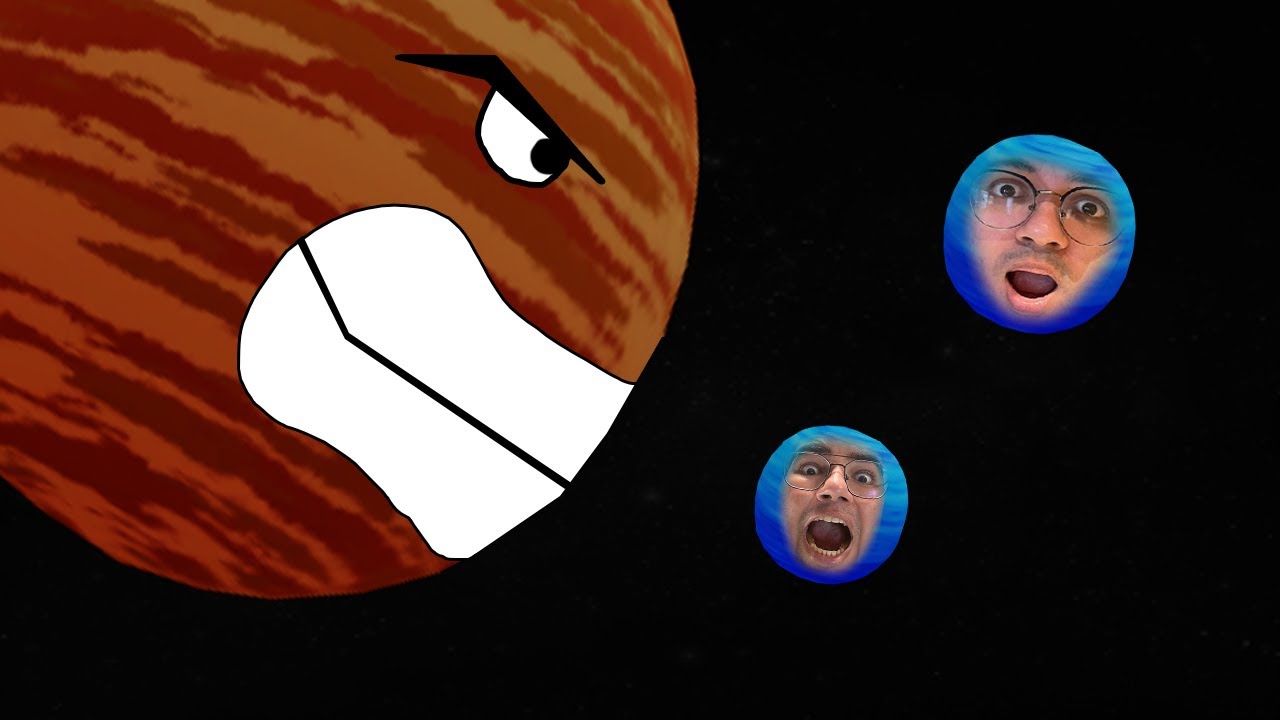 VIRAMOS MINI PLANETAS NO ESPAÇO DOS PLANETAS GIGANTES!
