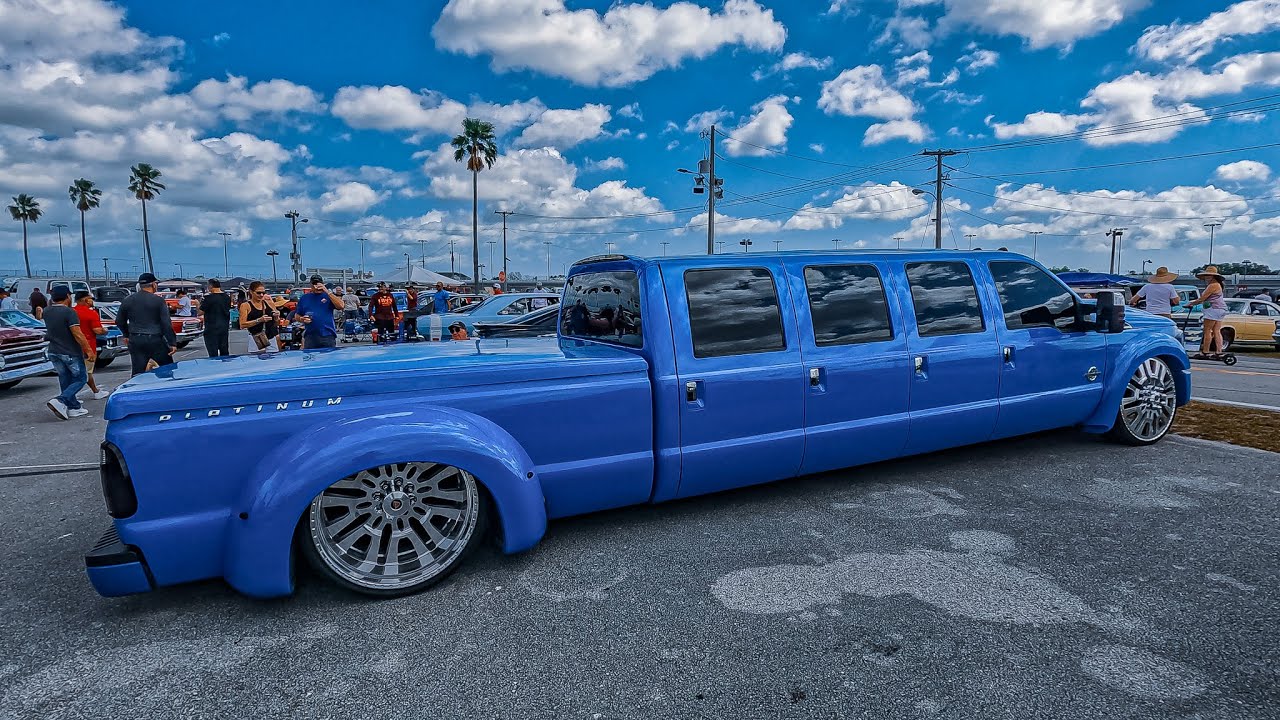 Unique 8-door Ford F-450 Super Duty Platinum / Daytona Turkey Run