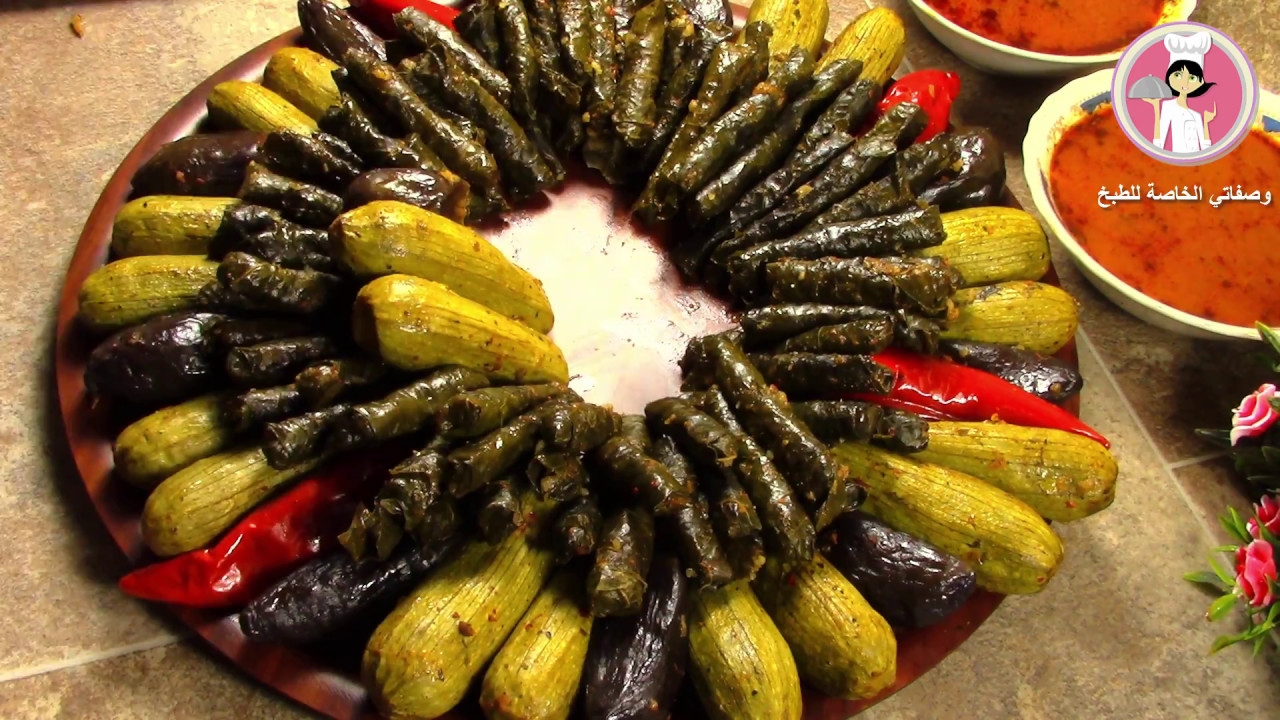 دولمة مشكل ( محاشي ) بخضار منوعة كوسا ورق العنب باذنجان فلفل مع رباح محمد ( الحلقة 246 )
