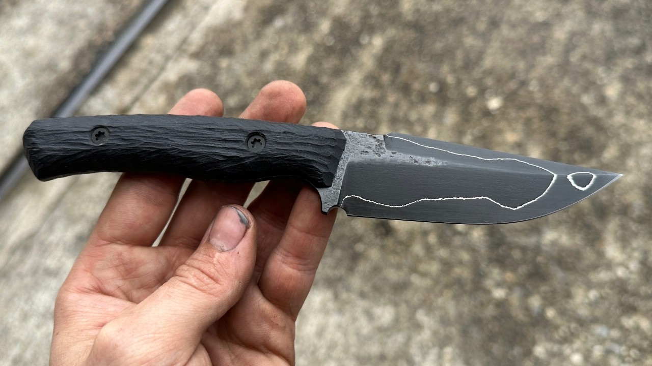I forged the BEST hunting Knife - Knifemaking