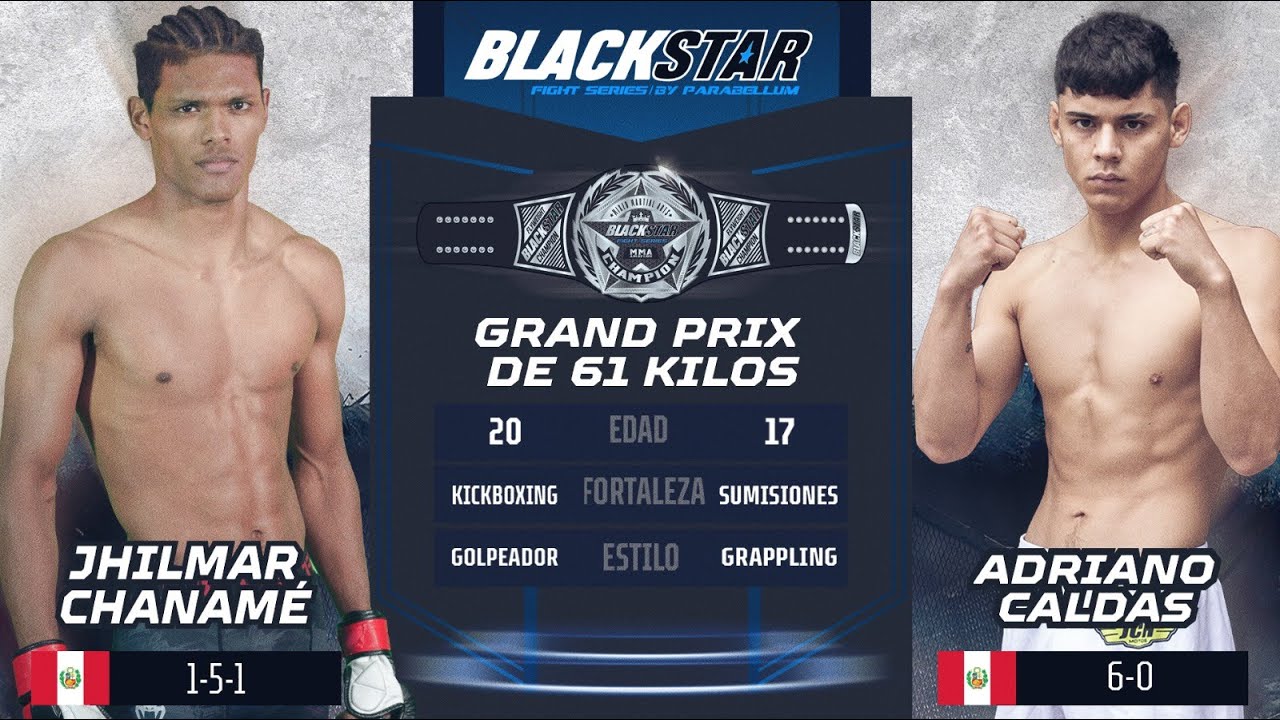 Jhilmar Chaname vs. Adriano Caldas  🇵🇪 (9na pelea) - Blackstar Fight Series 2