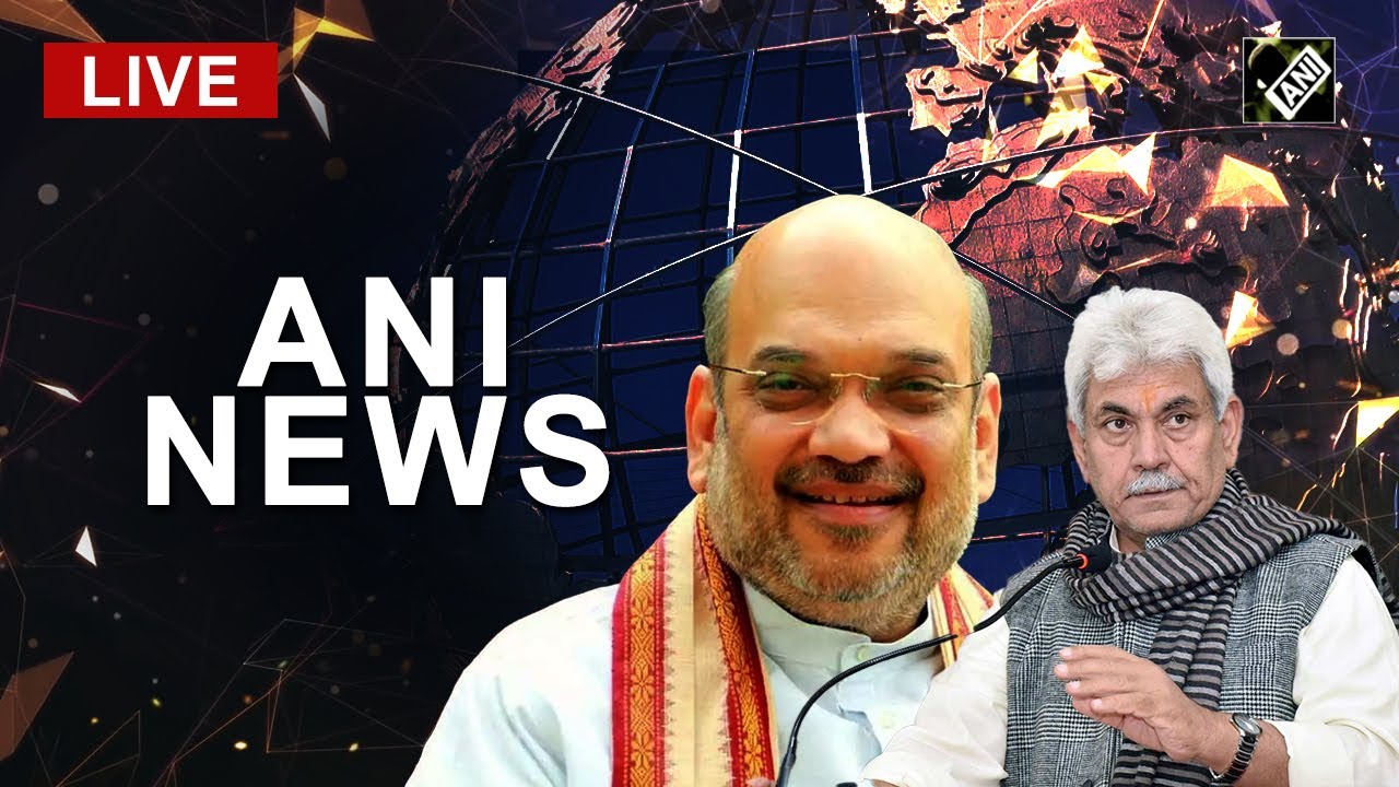 Live: Union Home Minister Amit Shah and J&K LG Manoj Sinha to addresses press conference