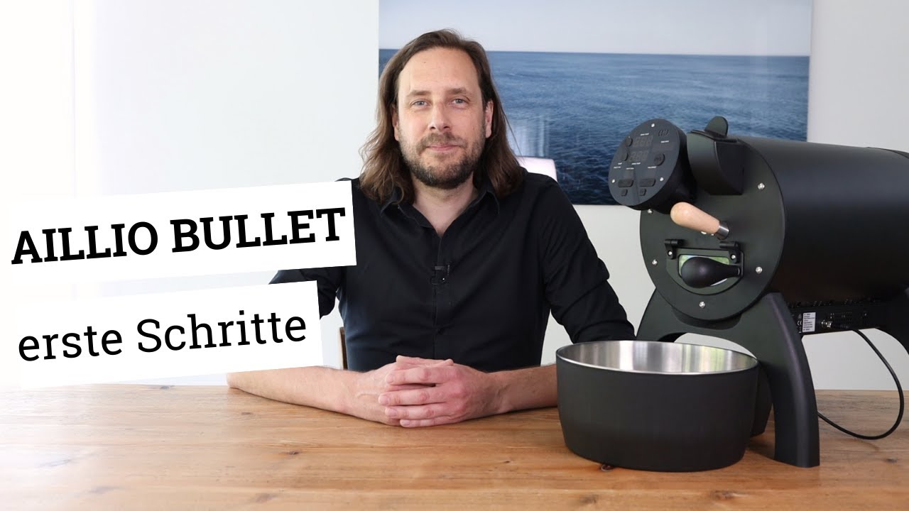 Aillio Bullet R1 V2 - Aufbau und Erklärung des Rösters, Lieferumfang, Aufbau und Inbetriebnahme