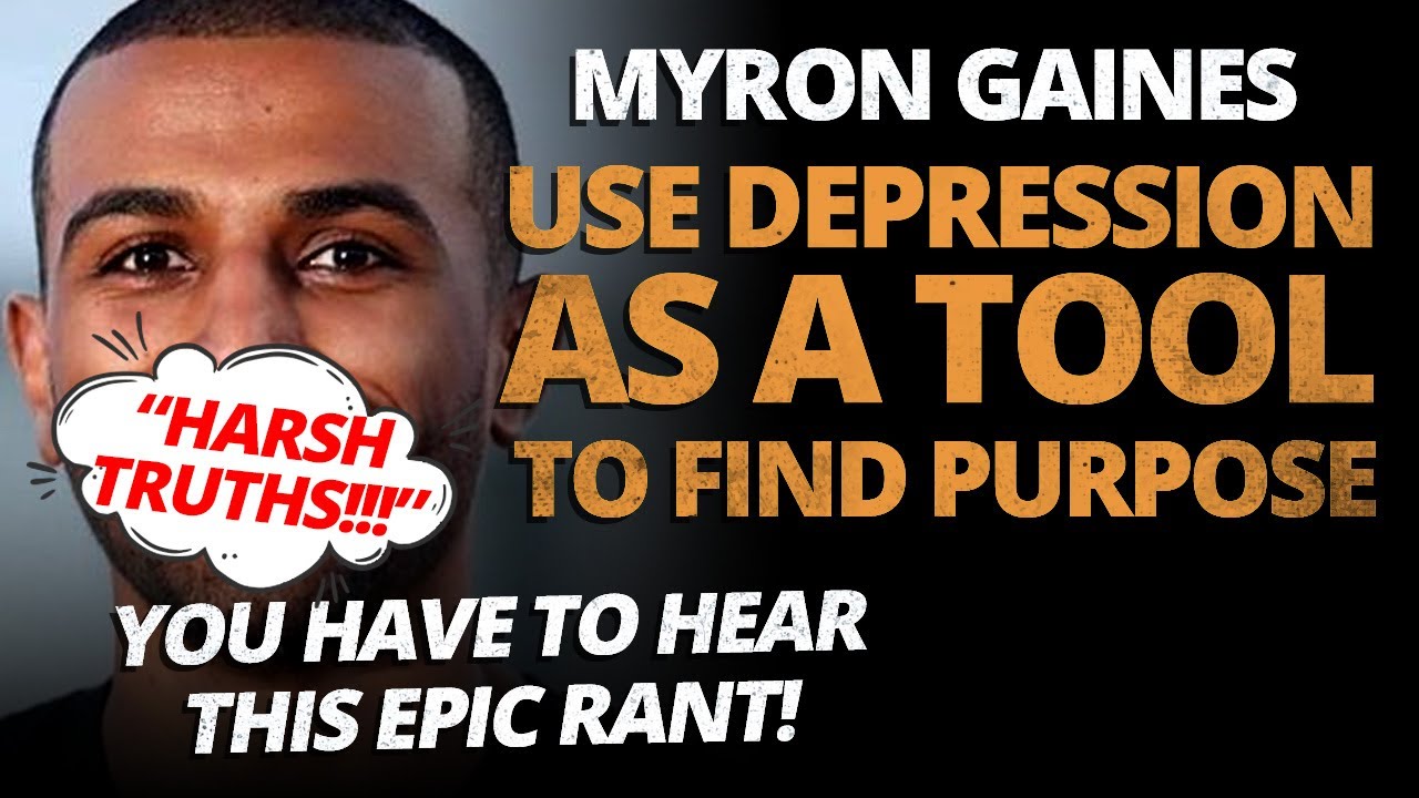 Myron Gaines Epic Rant - You Have to Take Action to Defeat Depression!  Fresh and Fit Inspirational