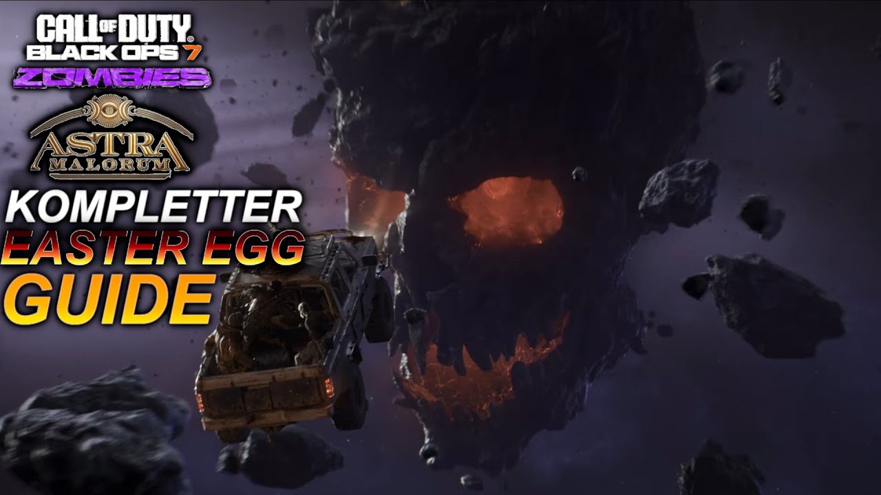 EASTER EGG 💯% GUIDE Deutsch  – ASTRA MALORUM | KOMPLETTLÖSUNG | BO7 Zombie Modus !