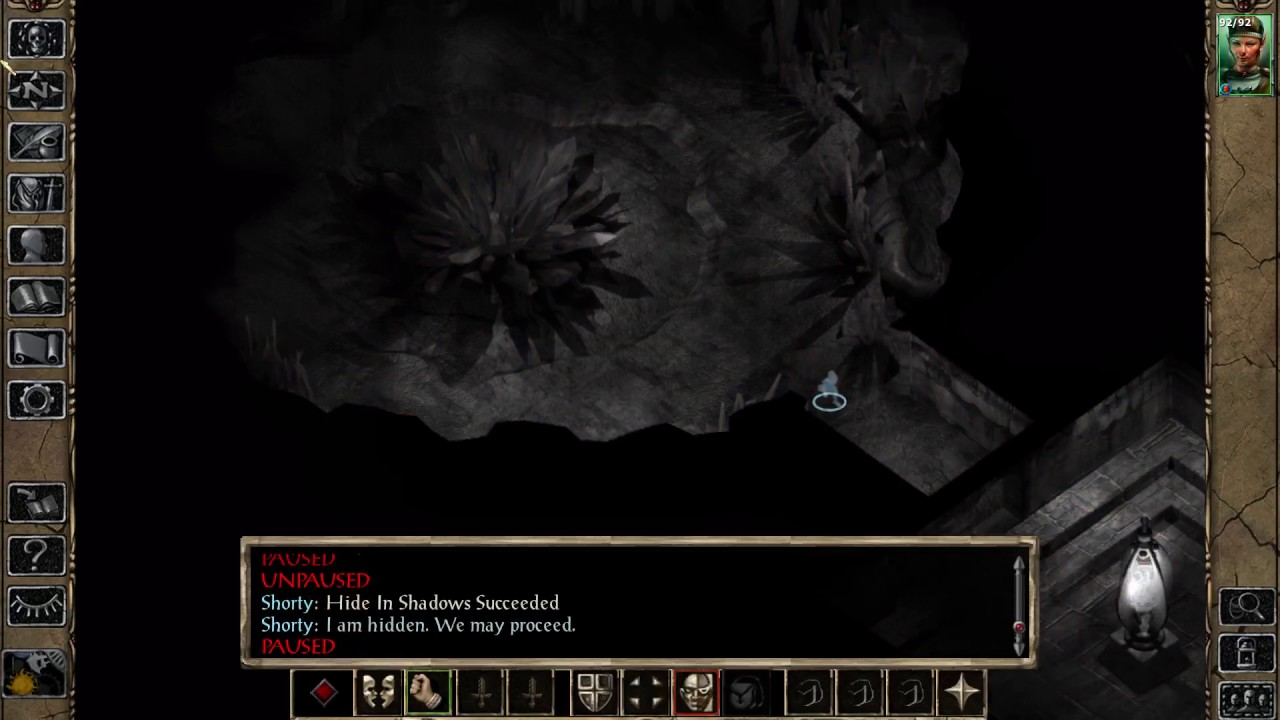 Baldur's Gate 2 Solo Monastic Monk LoB SCS - part 1 - Irenicus Dungeon