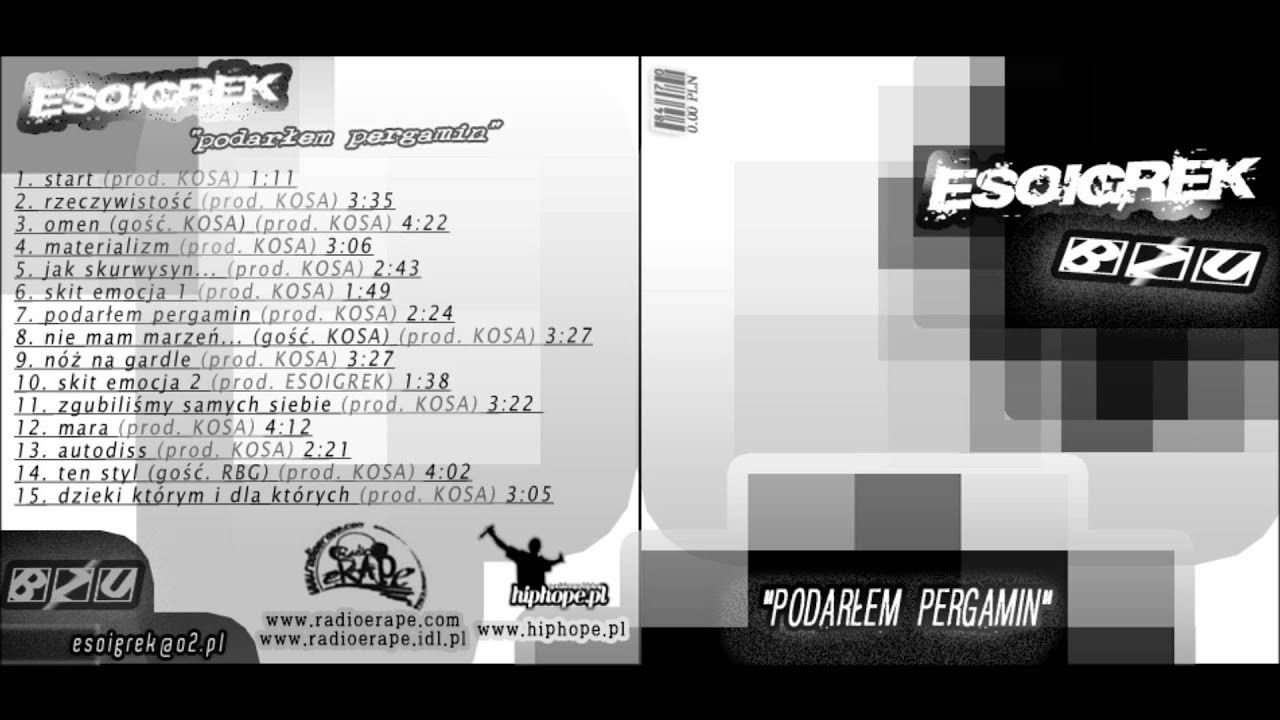 Esoigrek - Jak sukrywsyn...