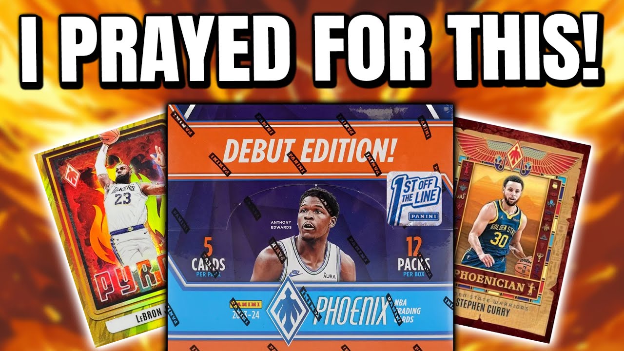 THEY FINALLY MADE IT.... | 2023-24 Panini Phoenix NBA FOTL Box Review