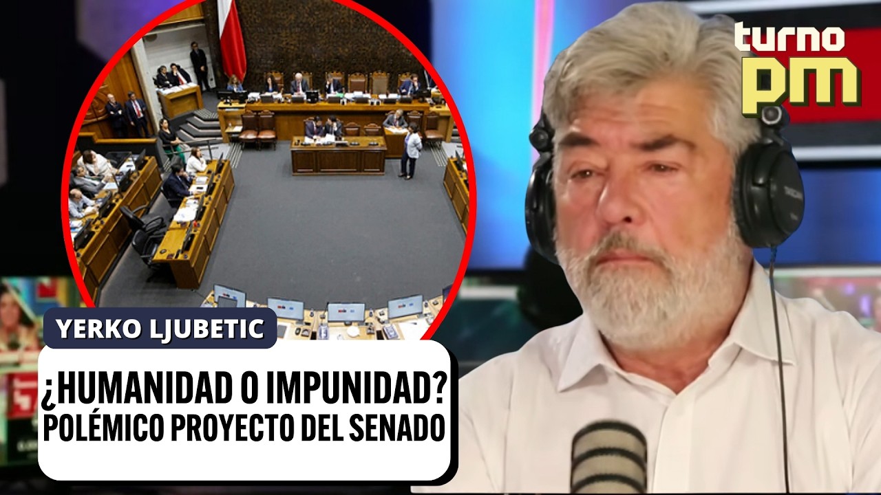 ¿Impunidad o Humanidad? Director de INDH analiza el proyecto de conmutar penas del Senado | Turno PM