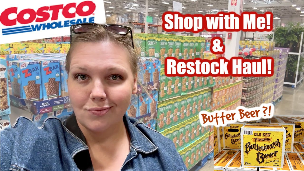 BUTTER BEER AT COSTCO?! NEW Shop With Me at COSTCO WHOLESALE! September Costco Restock! Costco HAUL