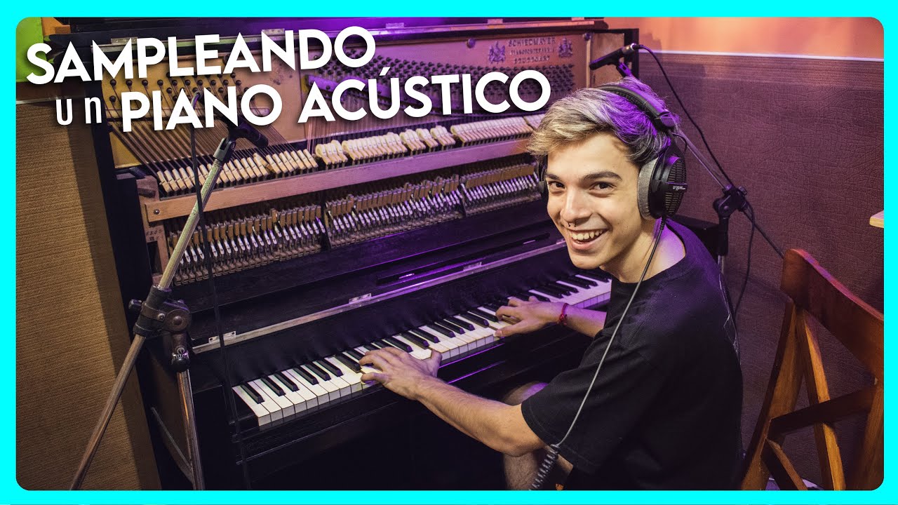 RESTAURO un PIANO ANTIGUO y LO SAMPLEO para HACER una CANCIÓN.