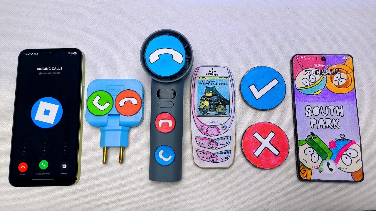 Galaxy a16 vs FOLDING SOCKET vs Fan phone vs Nokia vs Only Button vs Galaxy S24U incoming call