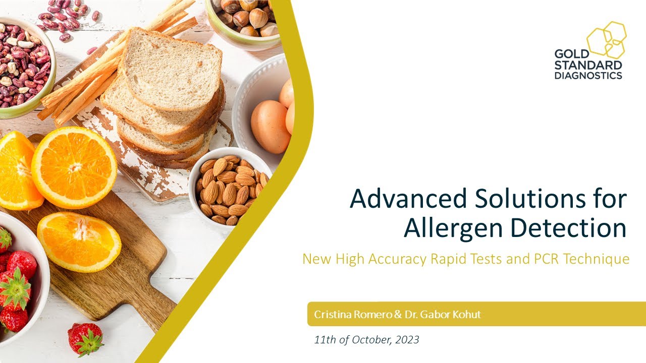 Advanced Solutions for Allergen Detection - New High Accuracy Rapid Tests and PCR Technique