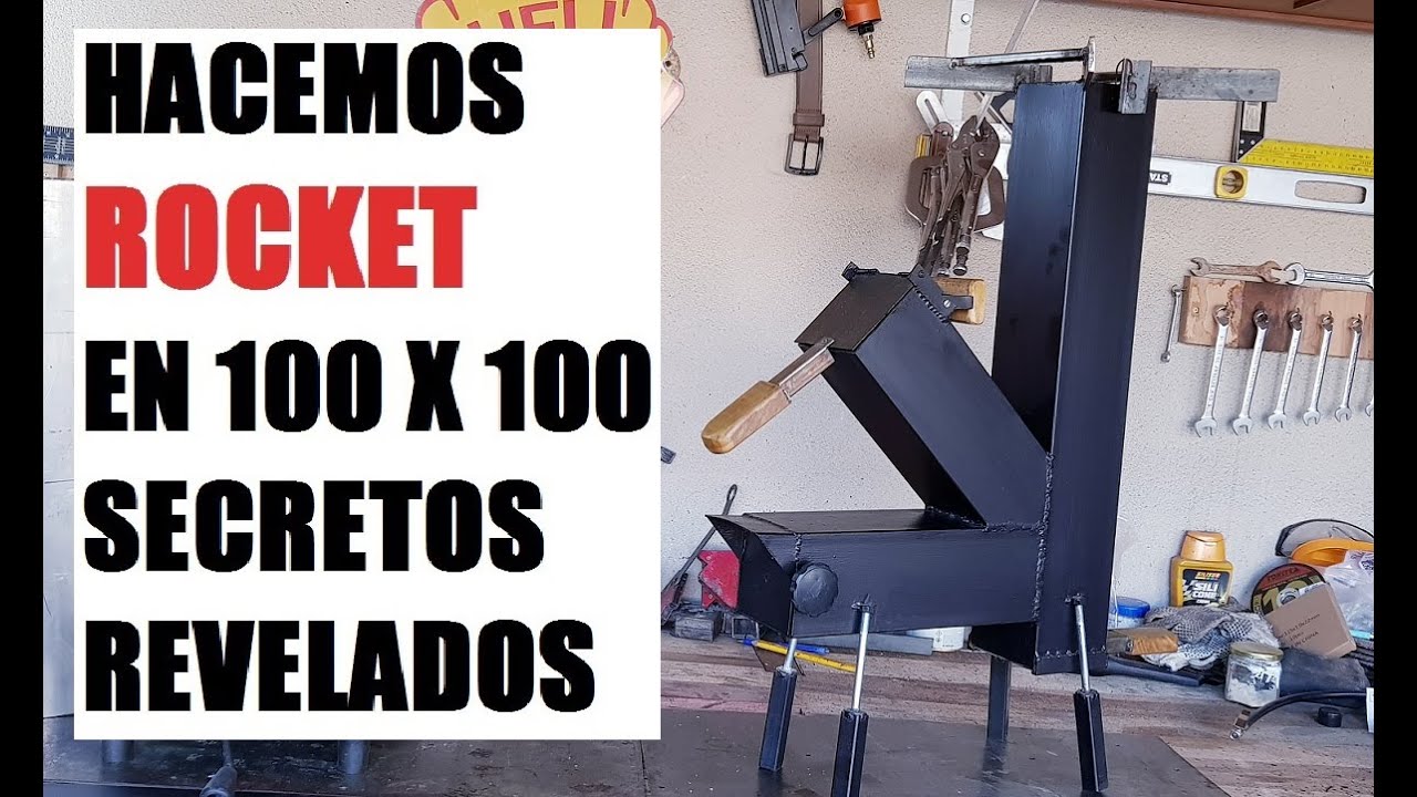 Hacemos Cocina Rocket - Secrets of Rocket Stove - PLANO DE REGALO!