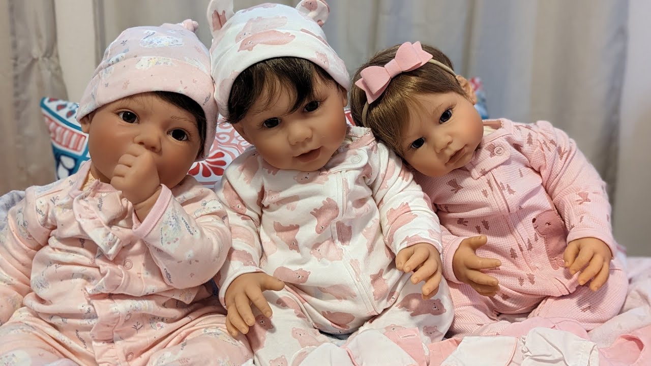 My First Lee Middleton Dolls! Come Meet the Triplets! 