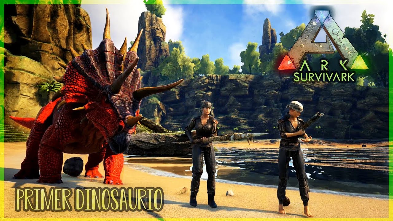 NUESTRO PRIMER DINOSAURIO - ARK SURVIVARK #3