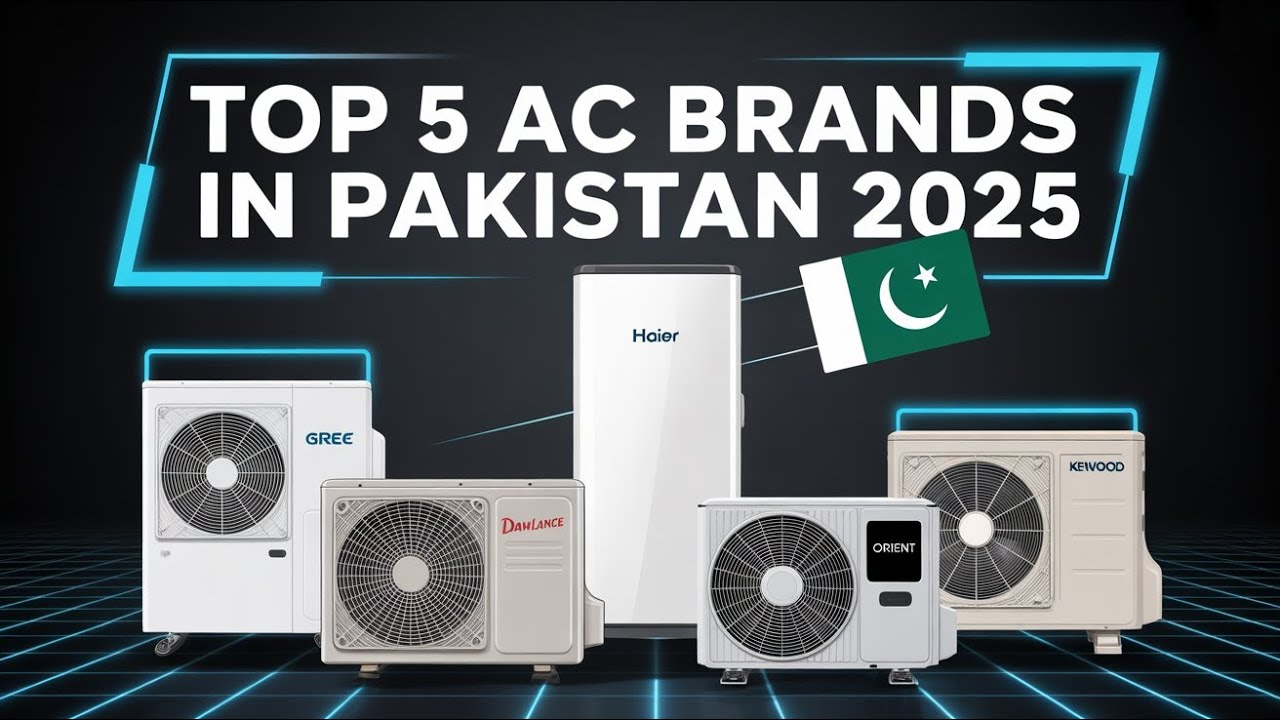 Top 5 Reliable AC Brands in Pakistan 2025 | Best Inverter AC for Home