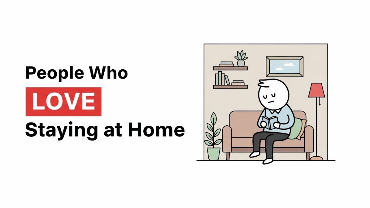 The Psychology of People Who Love Staying at Home | Why Homebodies Think Differently